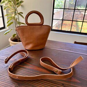 Madewell small brown leather purse